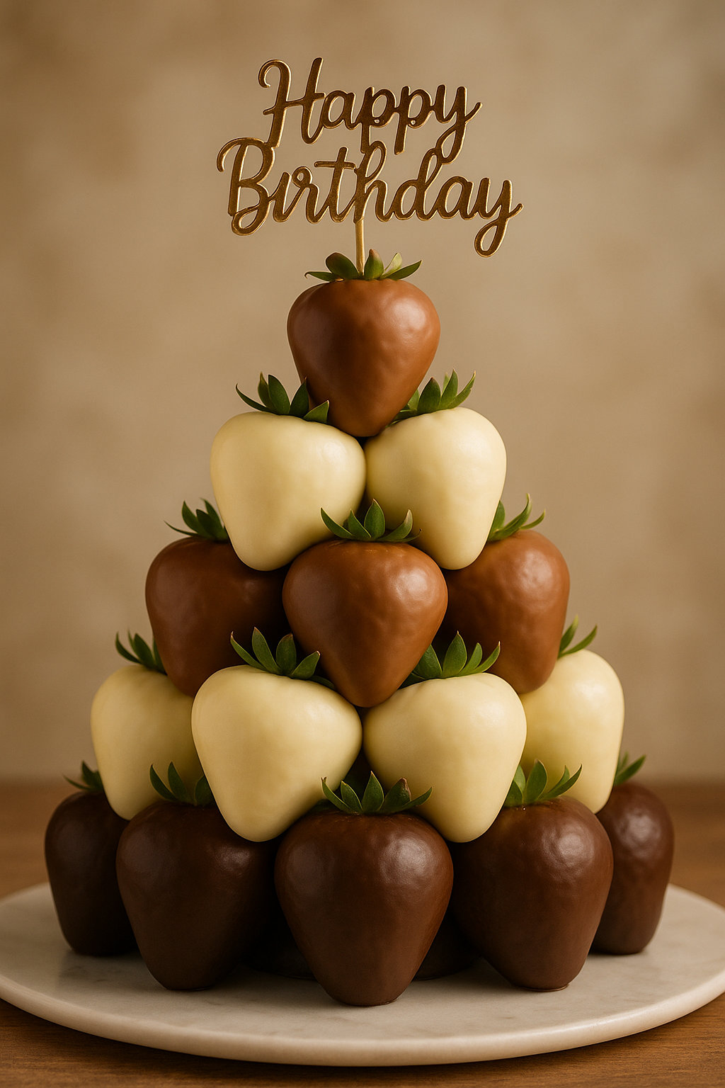 20250517_0942_Triple-Layer Chocolate Strawberry Cake_simple_compose_01jve71tc5eqbahpkr38qtwqt0